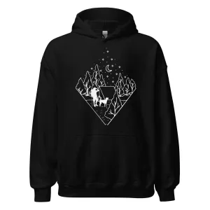 Dog Dad Camping Hoodie