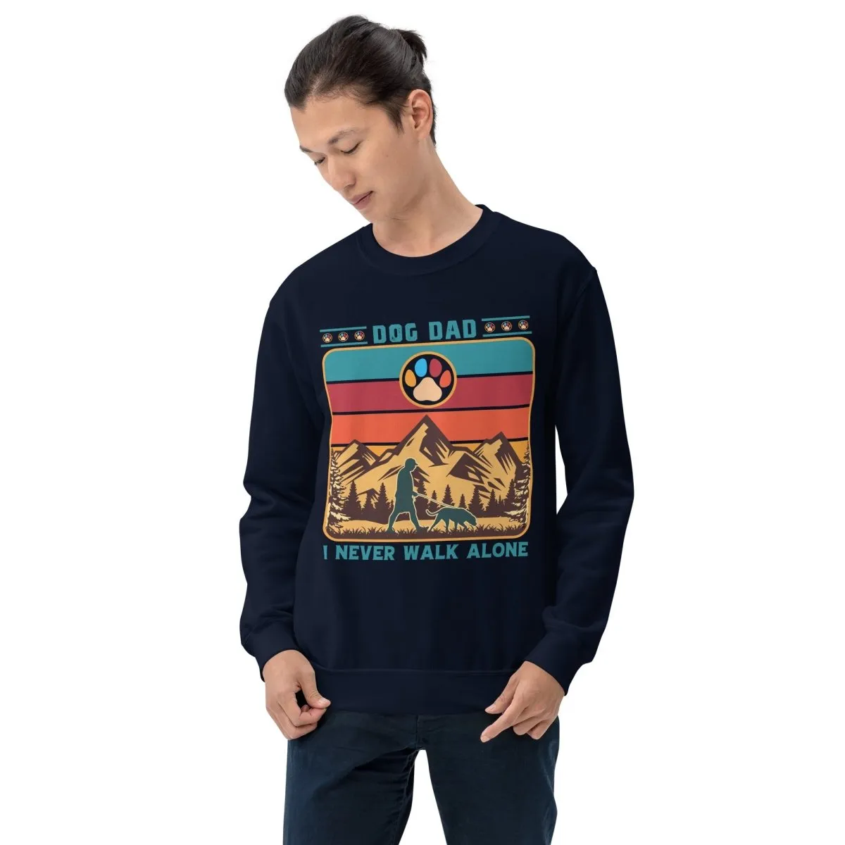 Dog Dad Vintage Sweatshirt