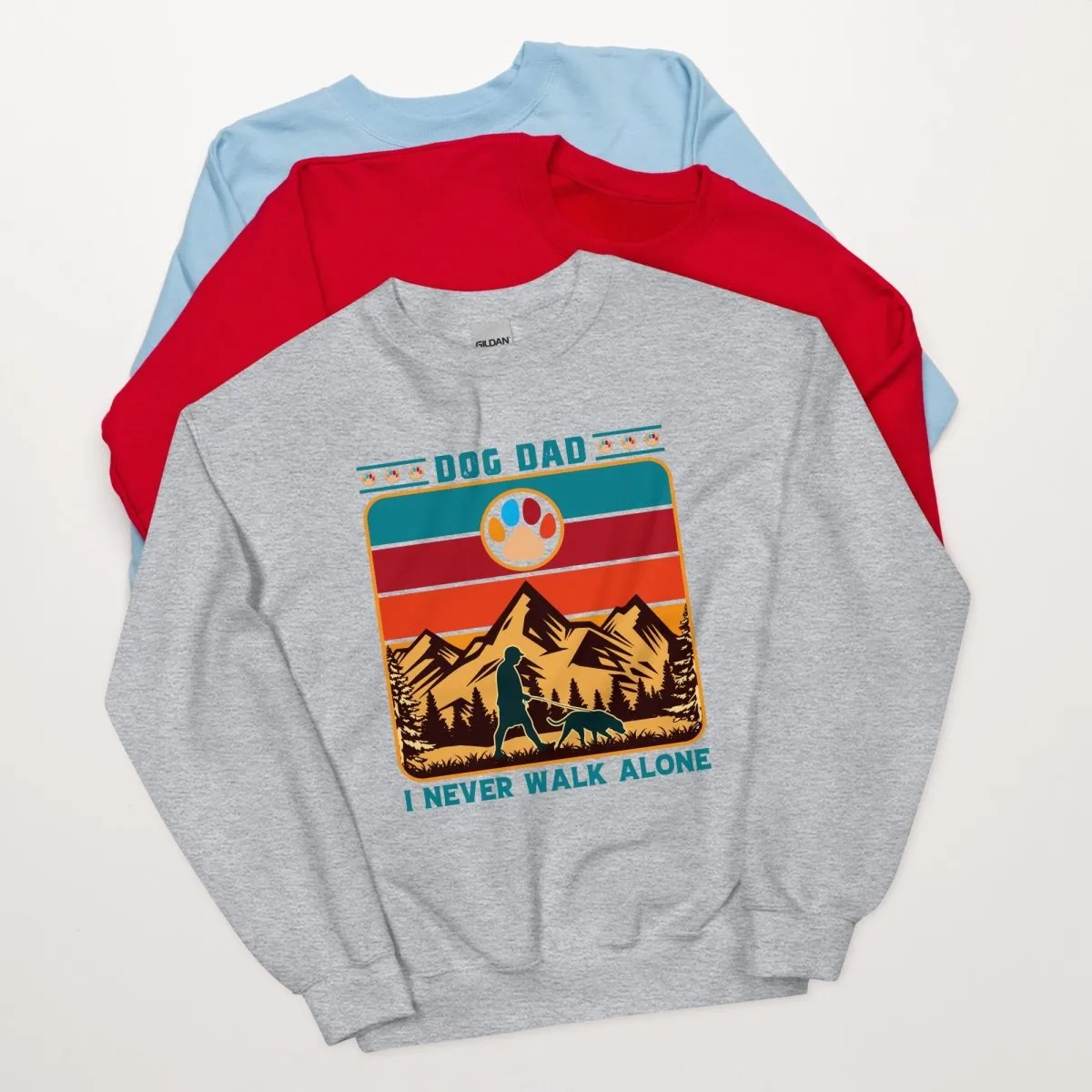 Dog Dad Vintage Sweatshirt