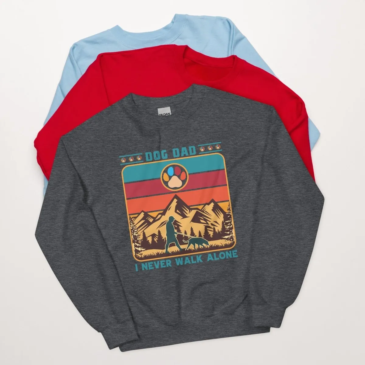 Dog Dad Vintage Sweatshirt