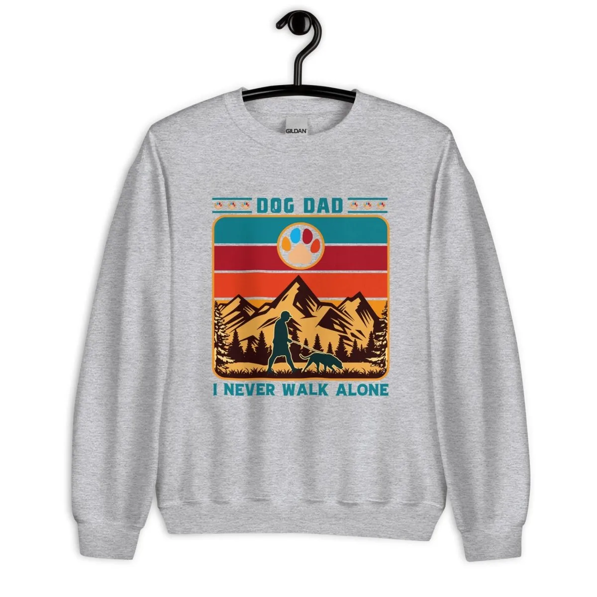 Dog Dad Vintage Sweatshirt