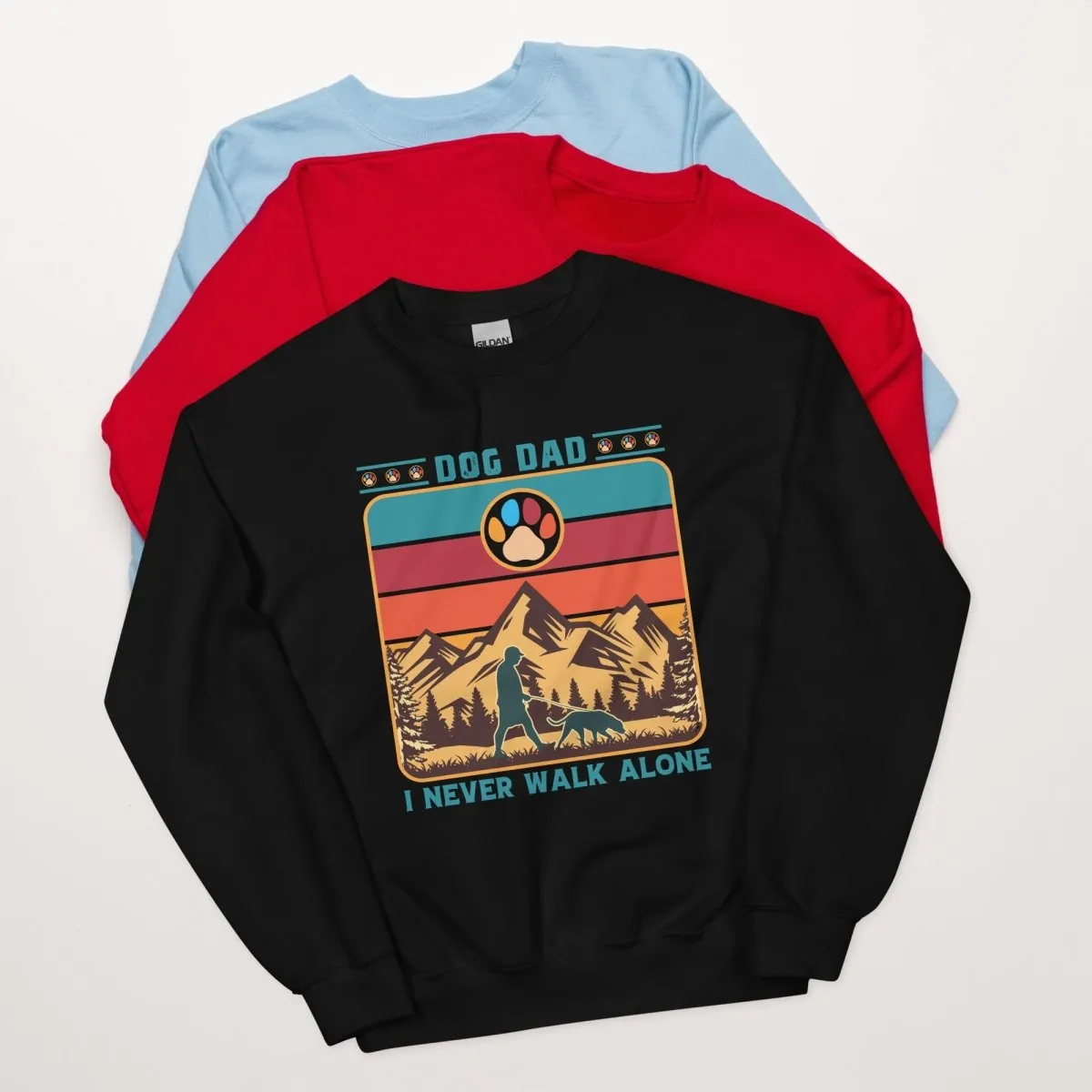 Dog Dad Vintage Sweatshirt
