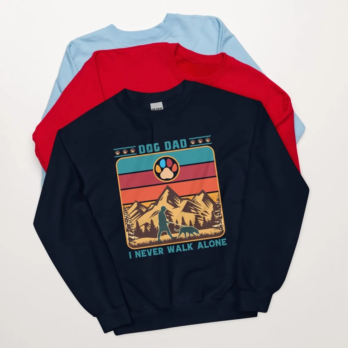 Dog Dad Vintage Sweatshirt