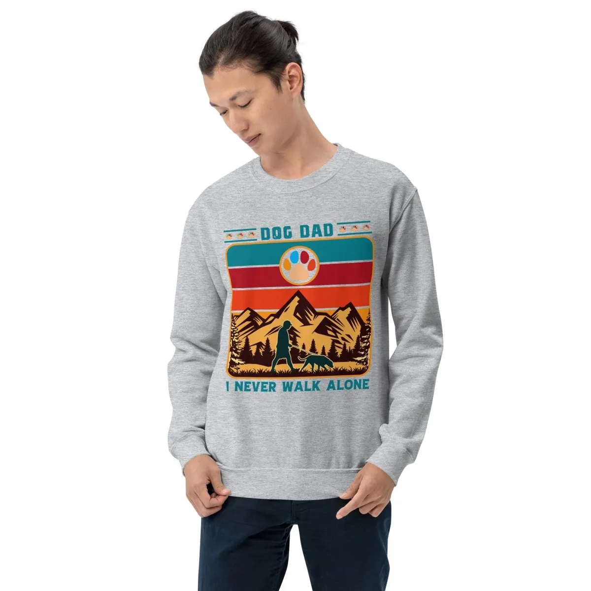 Dog Dad Vintage Sweatshirt