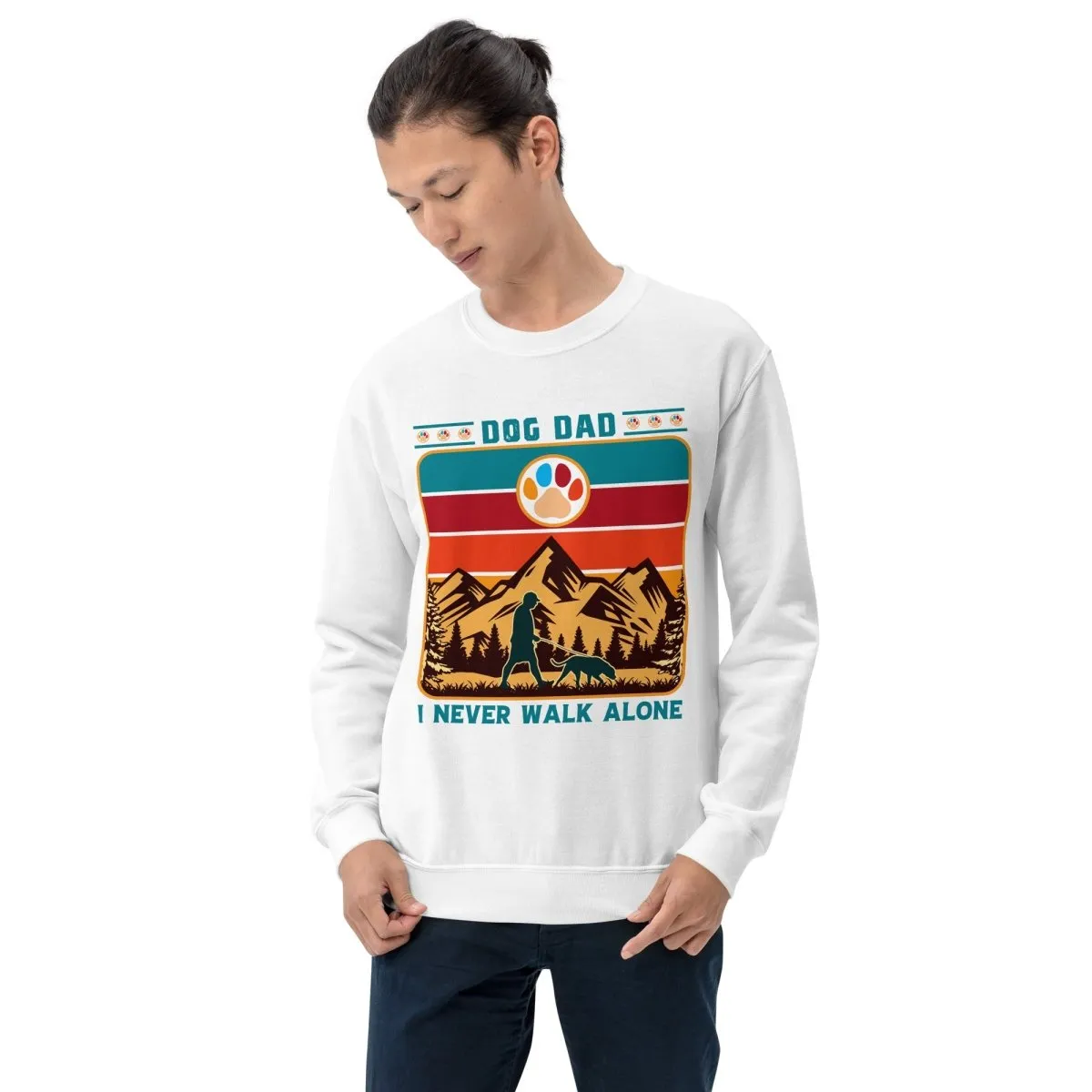 Dog Dad Vintage Sweatshirt