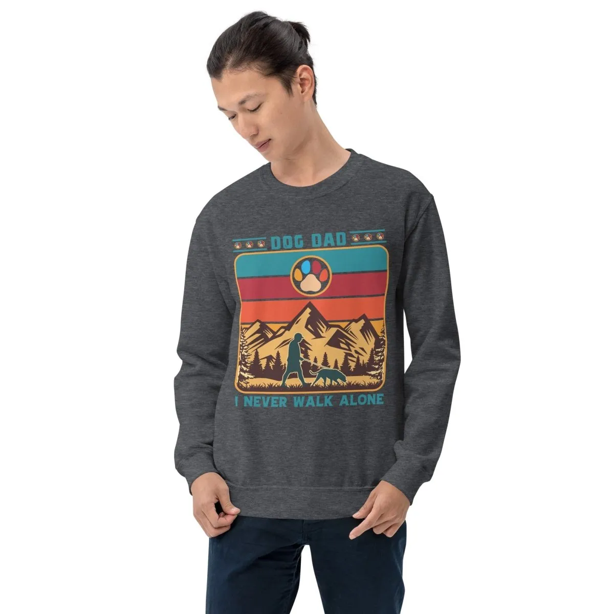 Dog Dad Vintage Sweatshirt