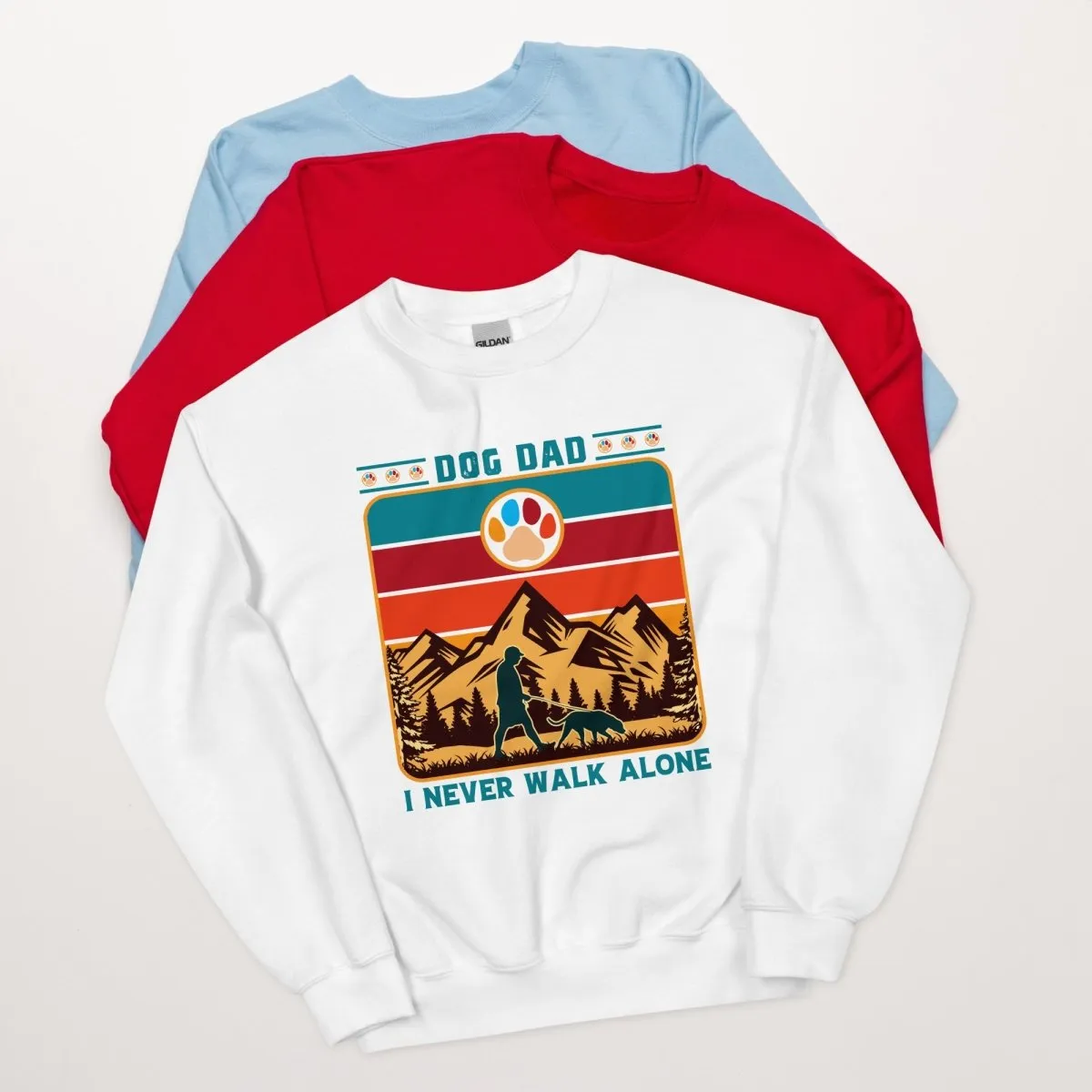 Dog Dad Vintage Sweatshirt