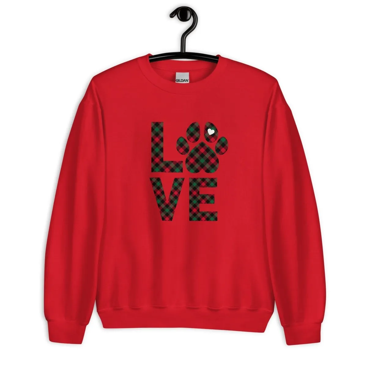 Dog LOVE Christmas Sweatshirt