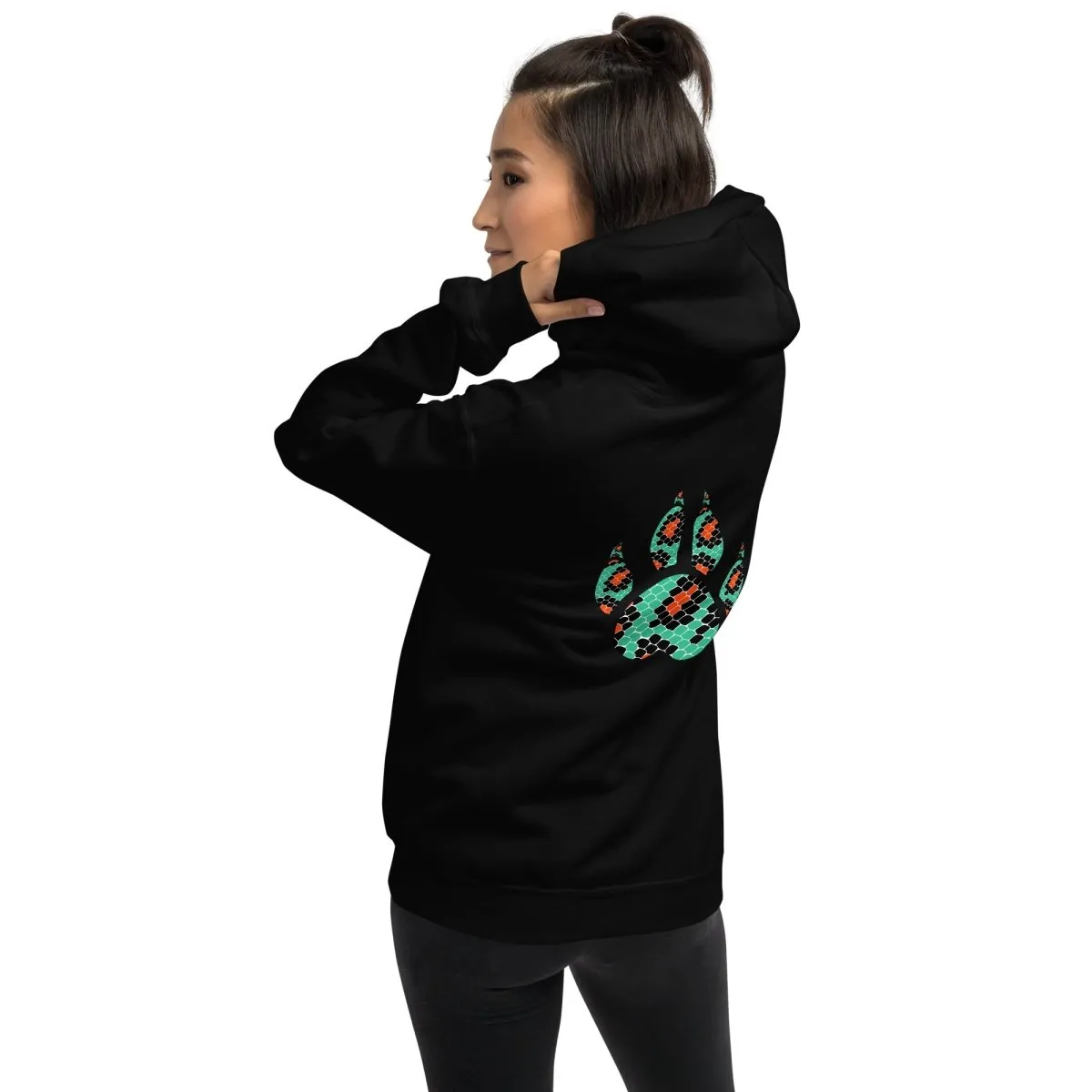 Dog Mama Animal Print Hoodie