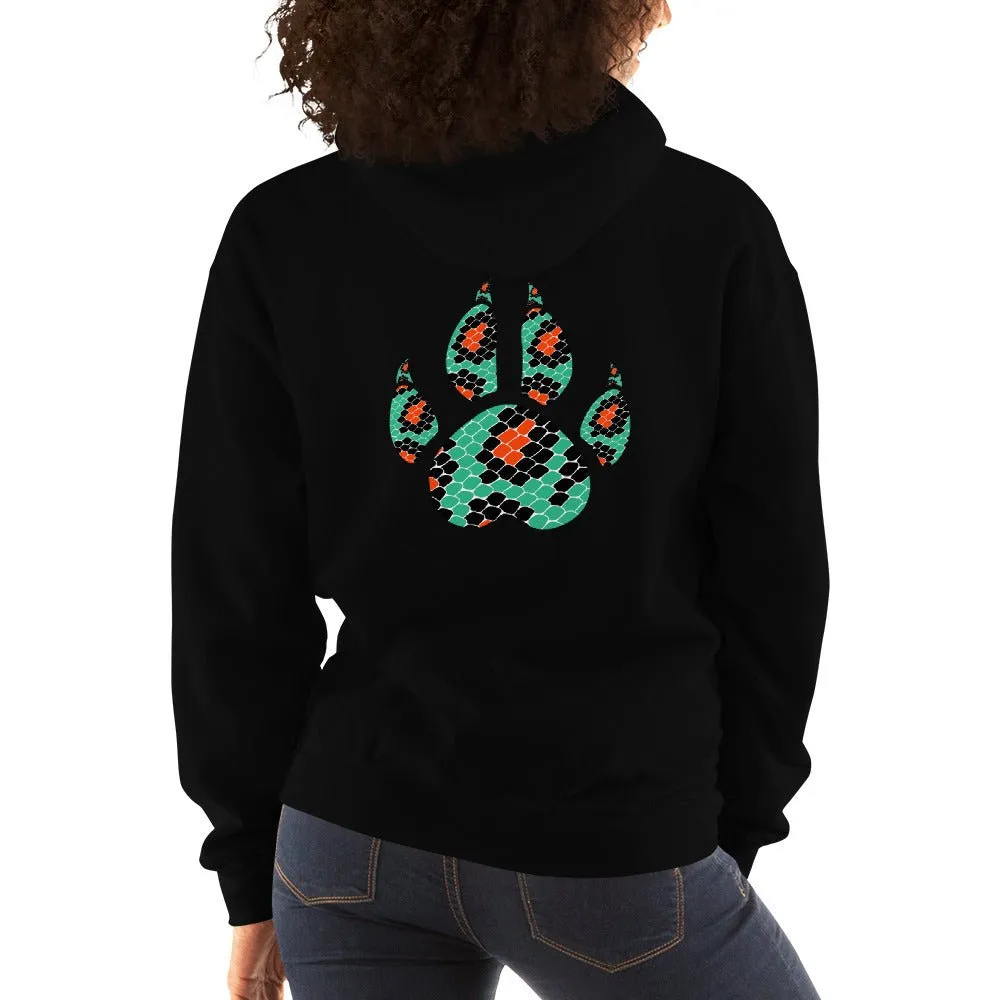 Dog Mama Animal Print Hoodie