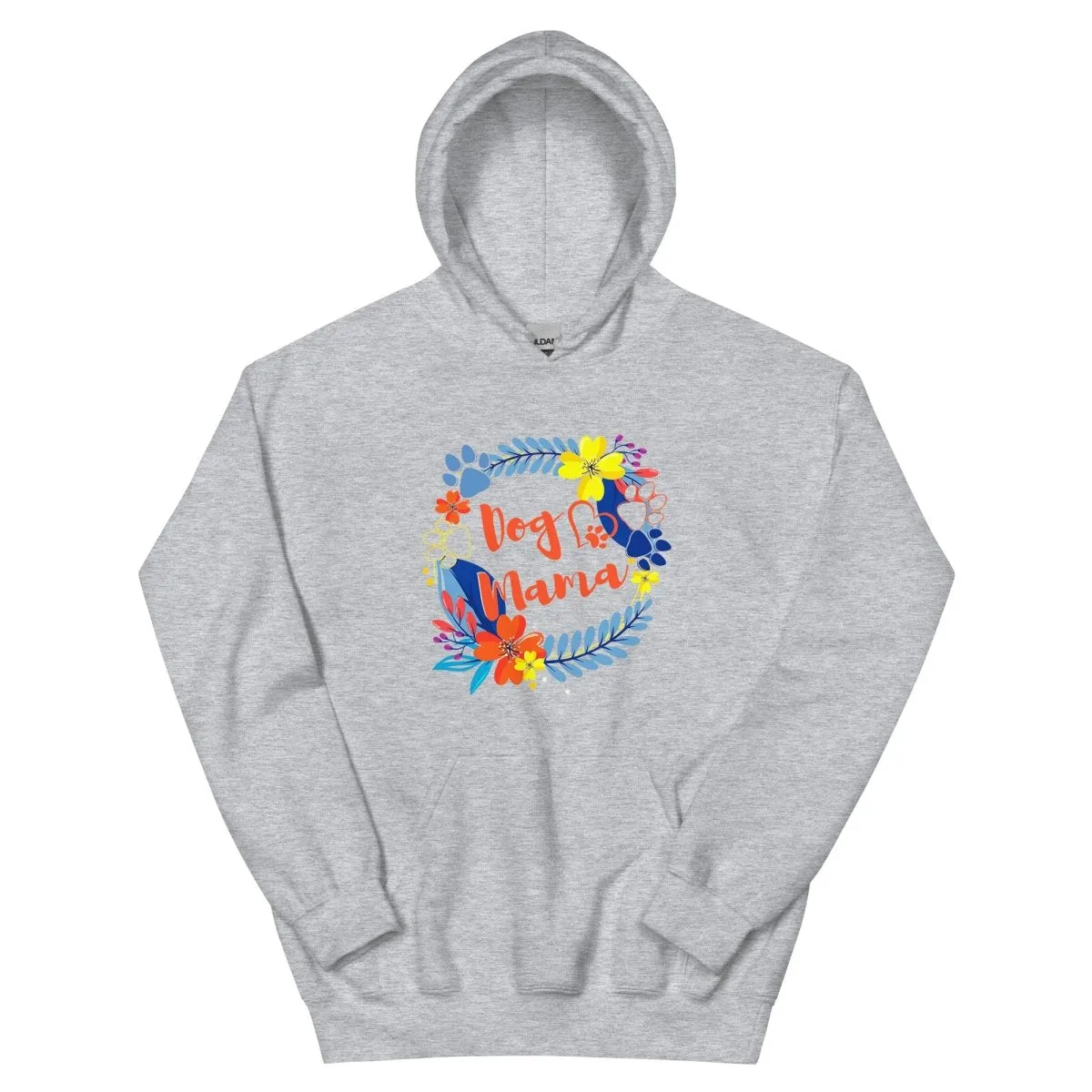 Dog Mama Flower Hoodie