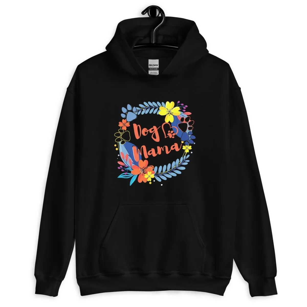 Dog Mama Flower Hoodie