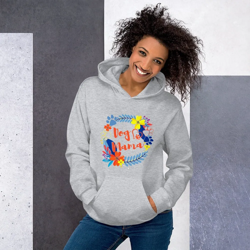 Dog Mama Flower Hoodie