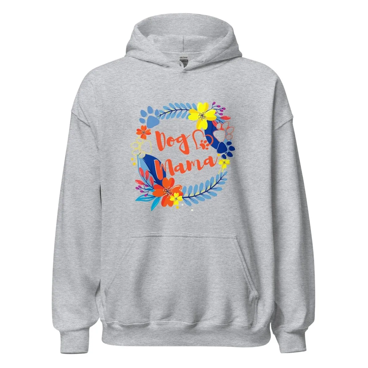Dog Mama Flower Hoodie