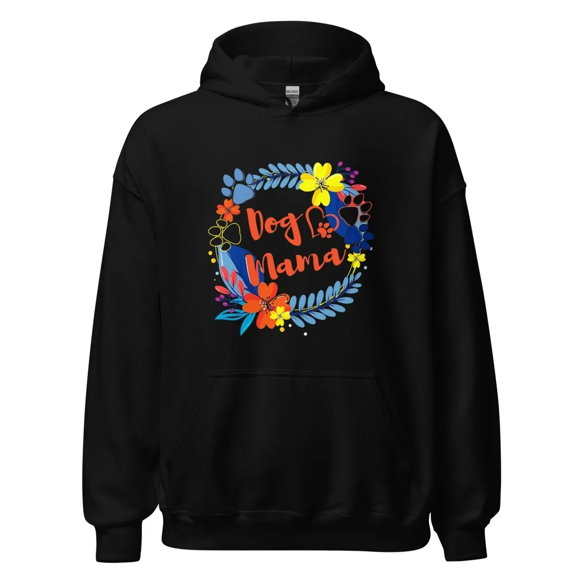 Dog Mama Flower Hoodie