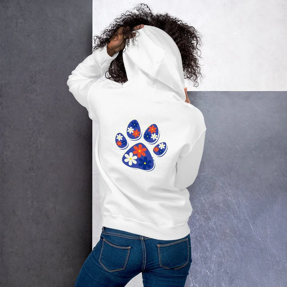 Dog Mama Flower Hoodie