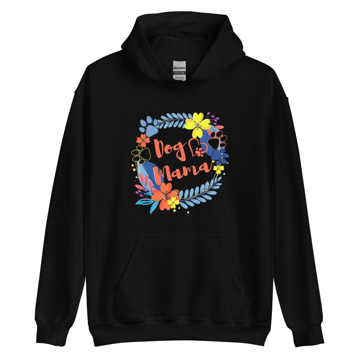 Dog Mama Flower Hoodie