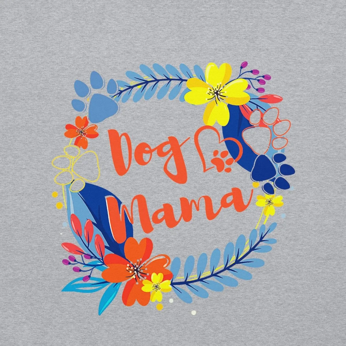 Dog Mama Flower Hoodie