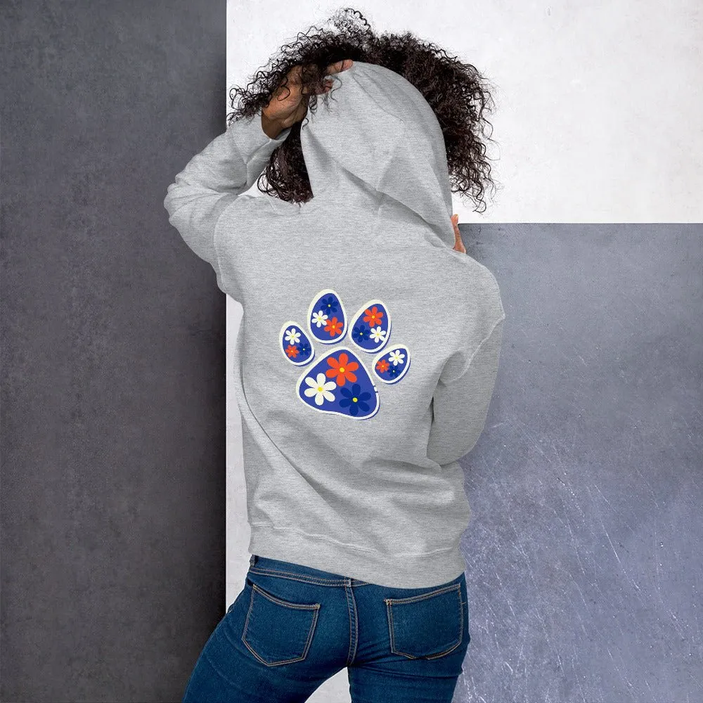 Dog Mama Flower Hoodie