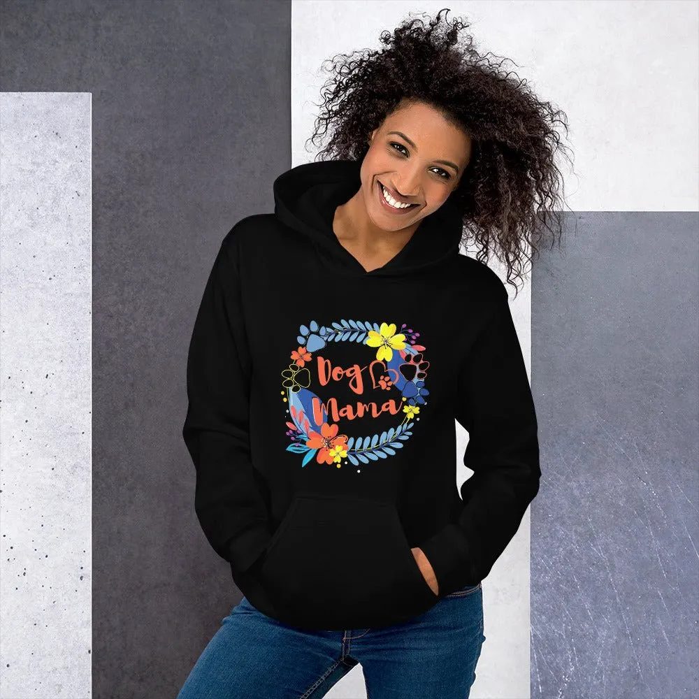 Dog Mama Flower Hoodie