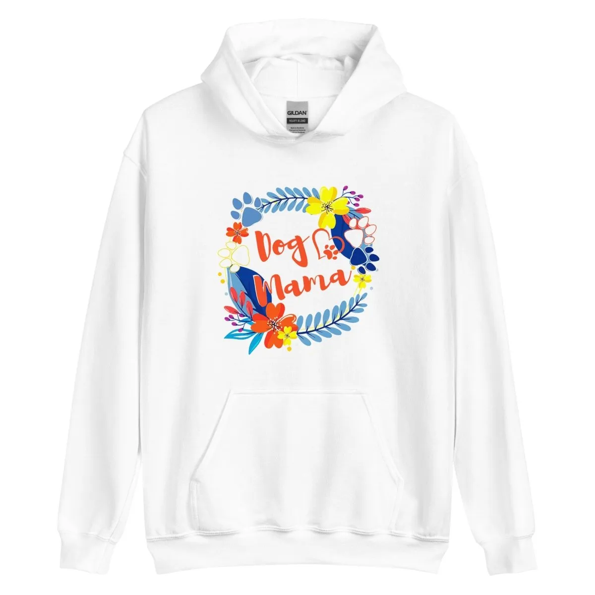 Dog Mama Flower Hoodie