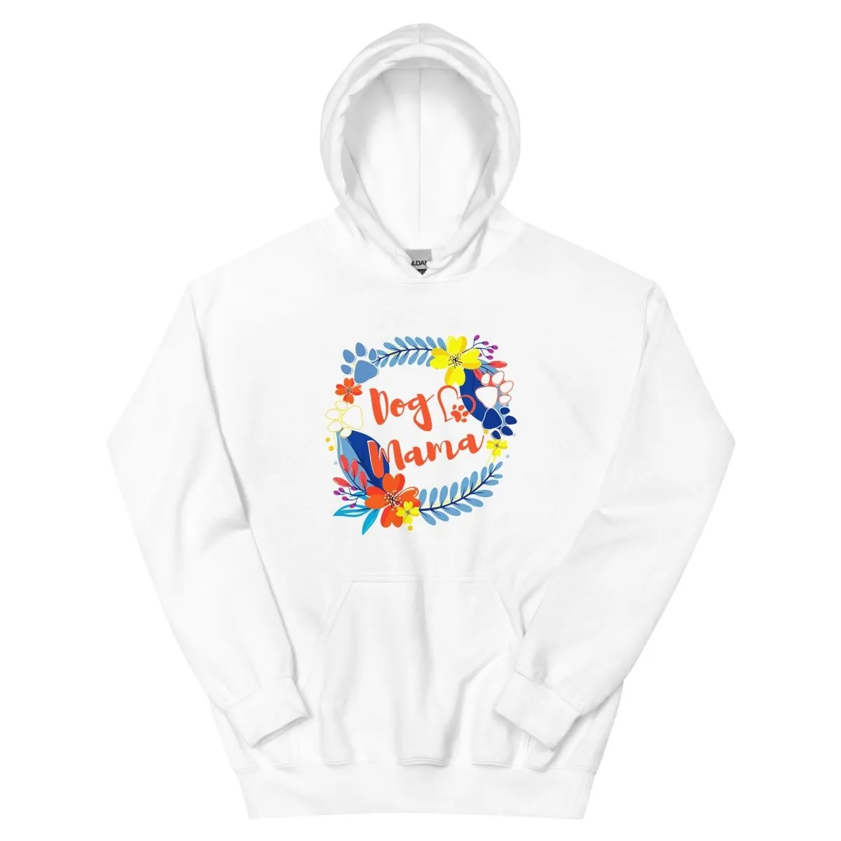 Dog Mama Flower Hoodie