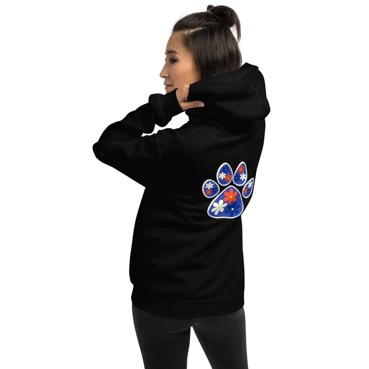 Dog Mama Flower Hoodie