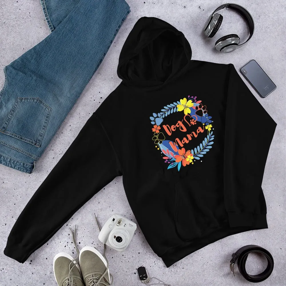 Dog Mama Flower Hoodie