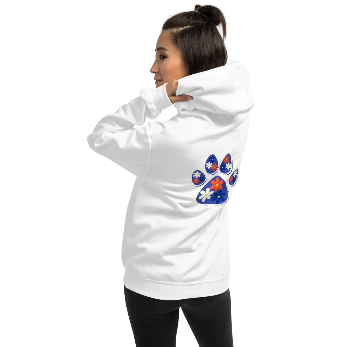 Dog Mama Flower Hoodie
