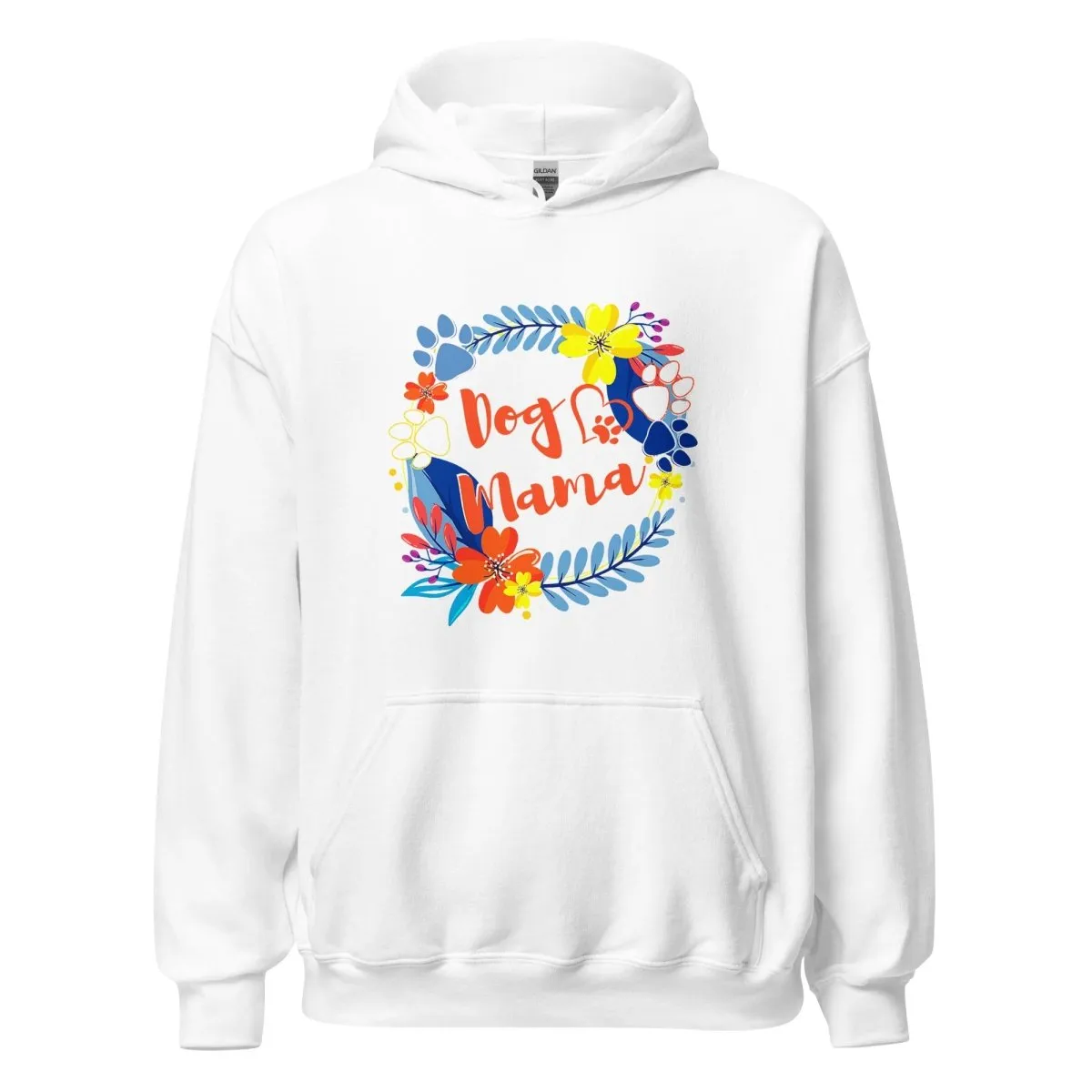Dog Mama Flower Hoodie