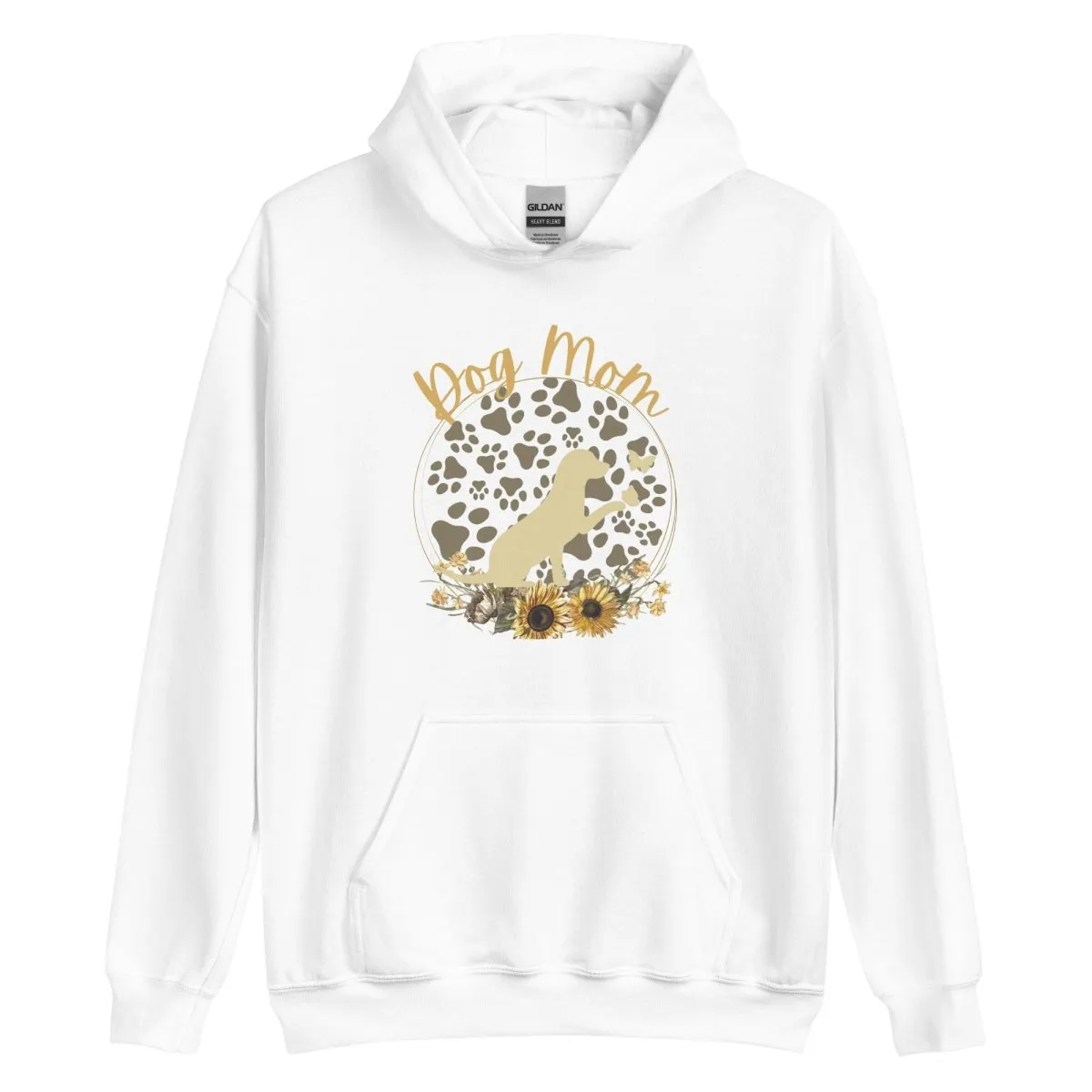 Dog Mom Pup and Butterflies Hoodie