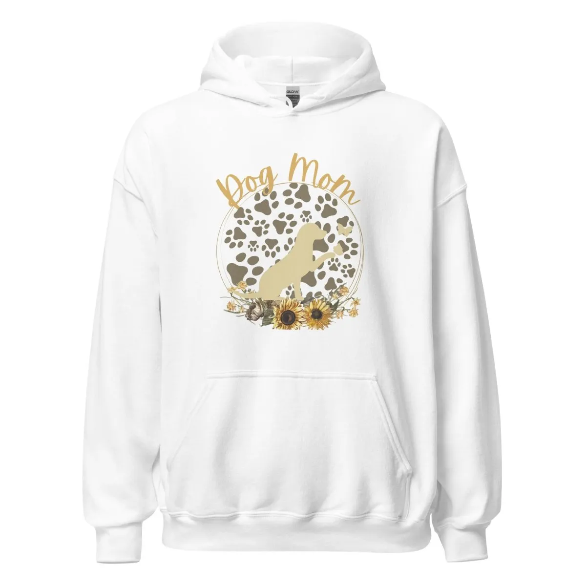 Dog Mom Pup and Butterflies Hoodie