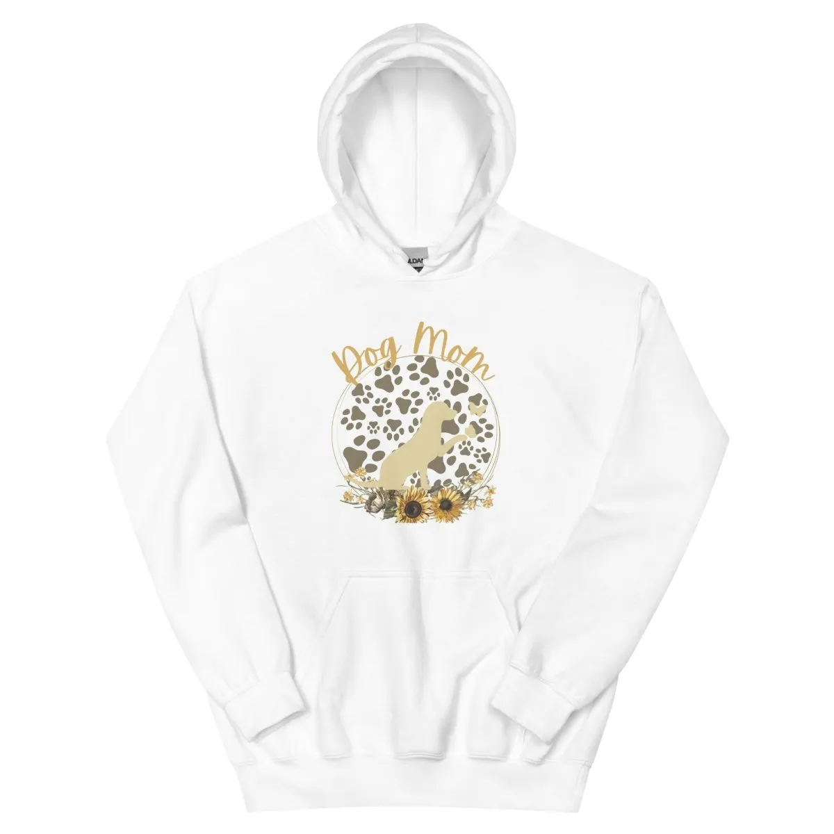 Dog Mom Pup and Butterflies Hoodie