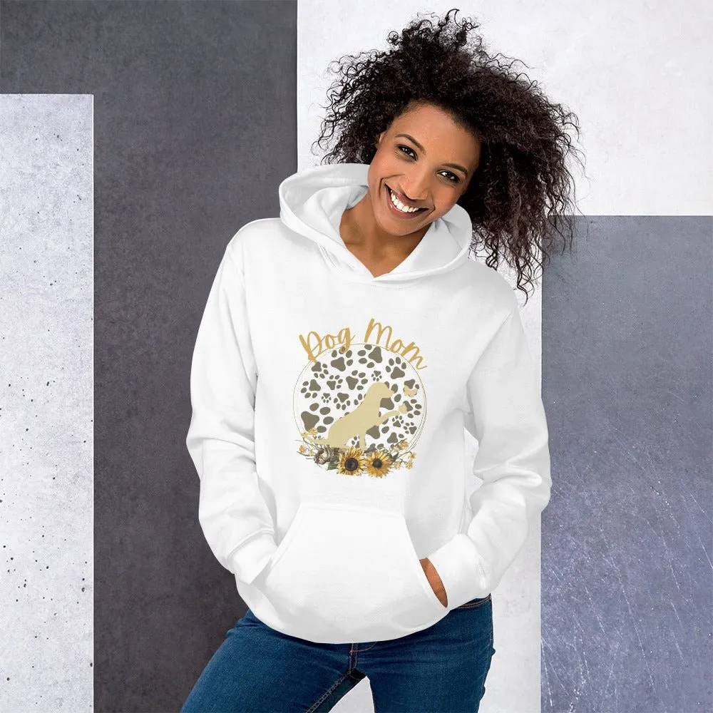 Dog Mom Pup and Butterflies Hoodie