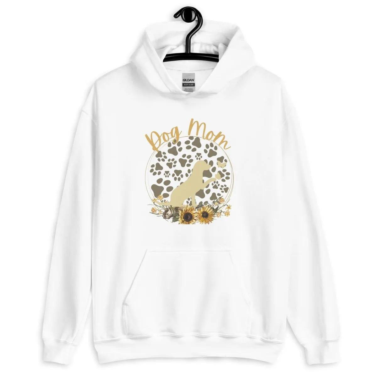 Dog Mom Pup and Butterflies Hoodie