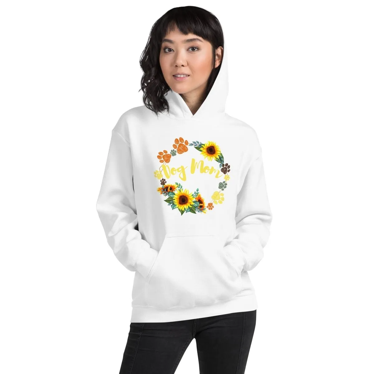 Dog Mom Sunflower Hoodie