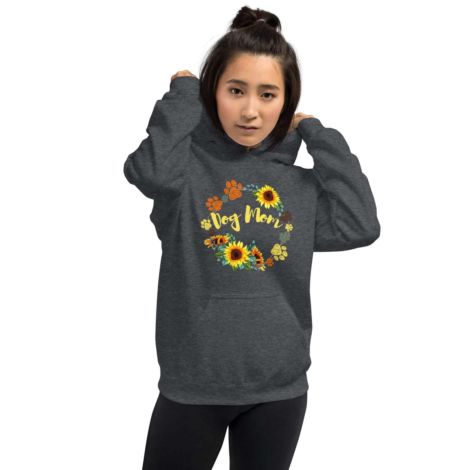 Dog Mom Sunflower Hoodie