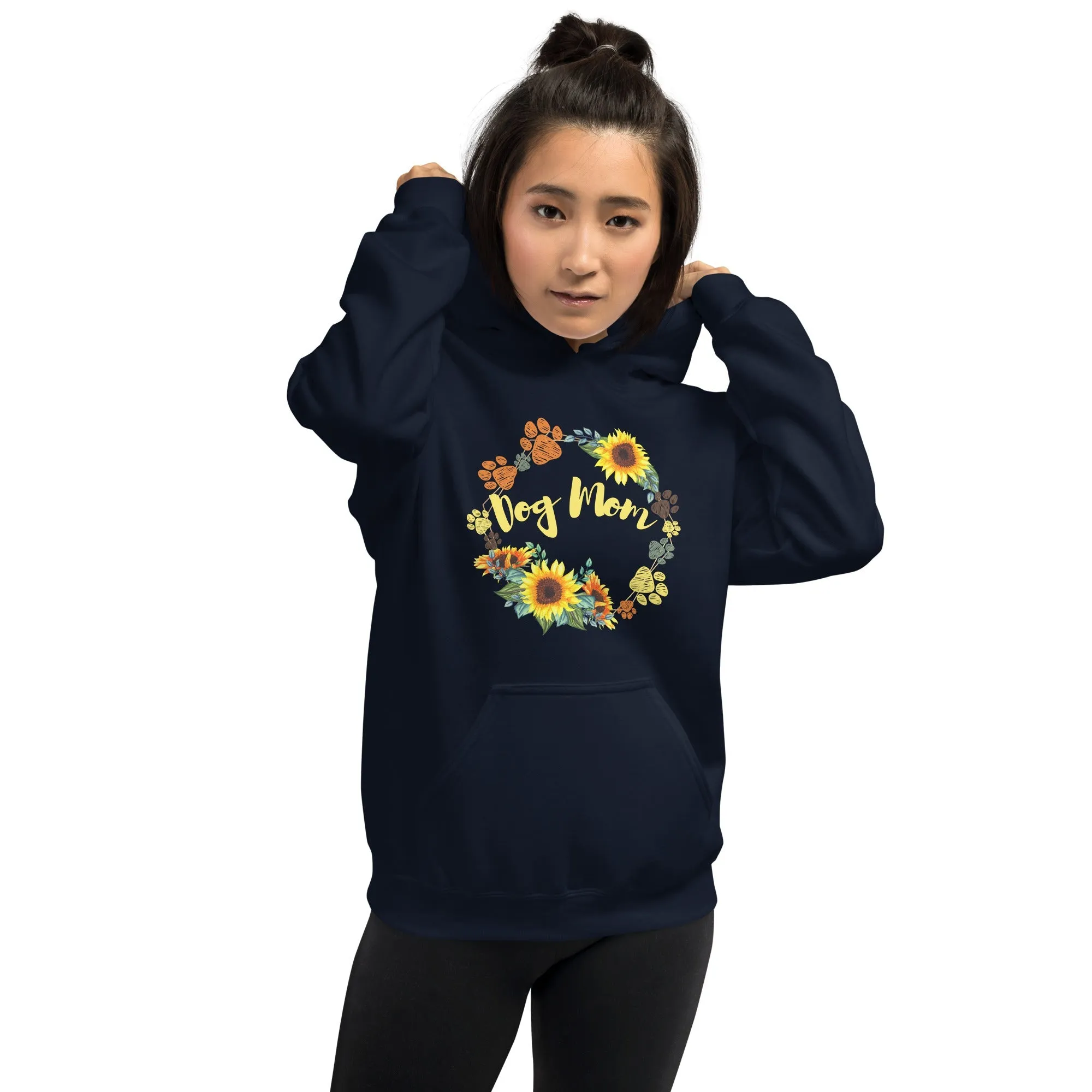 Dog Mom Sunflower Hoodie