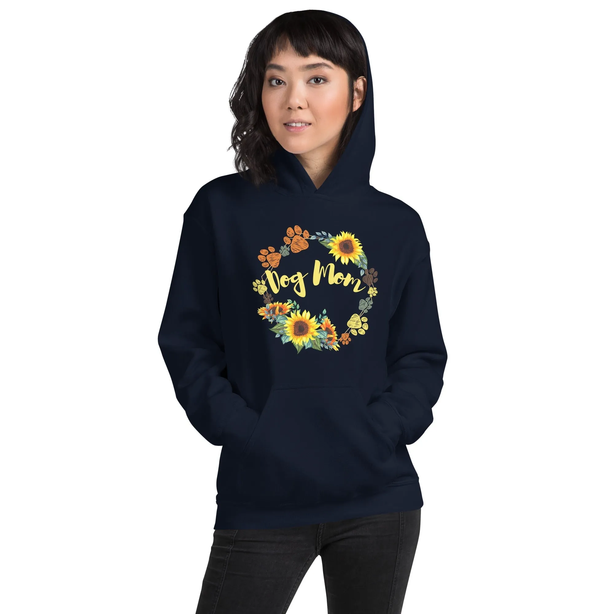 Dog Mom Sunflower Hoodie