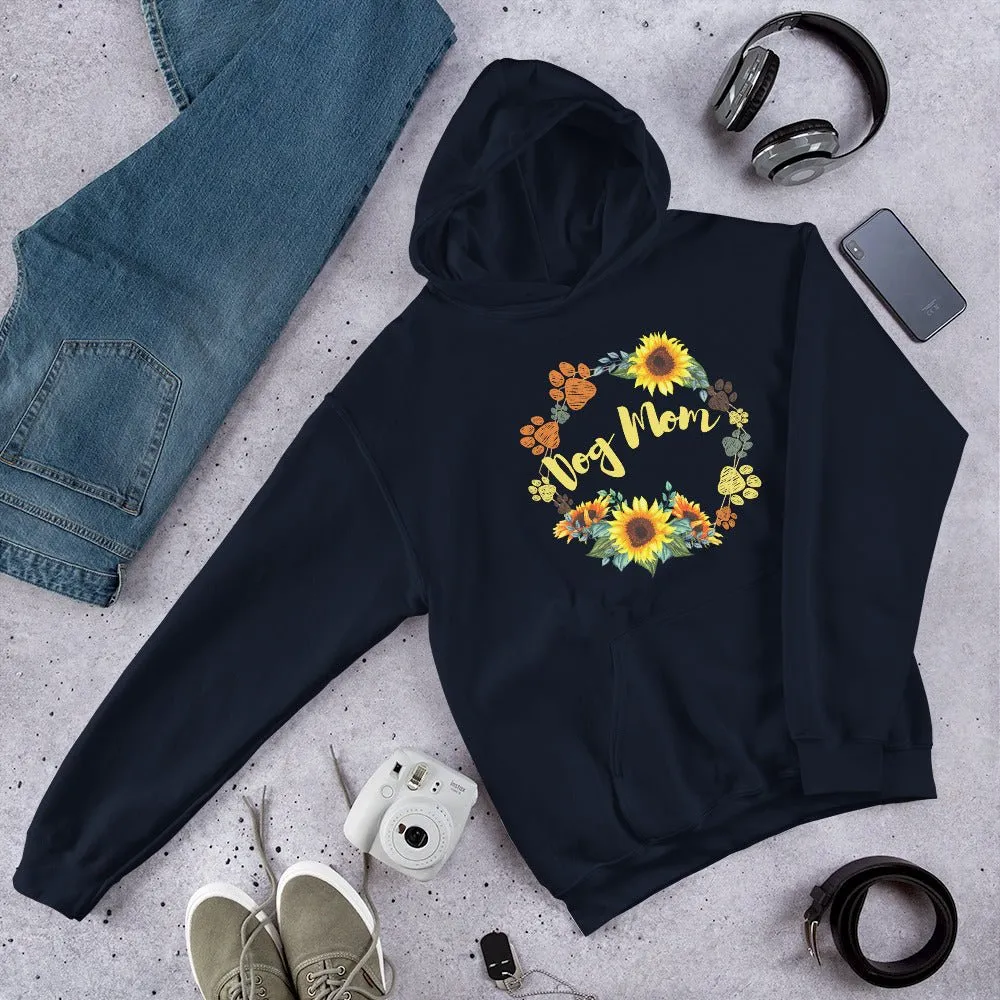 Dog Mom Sunflower Hoodie