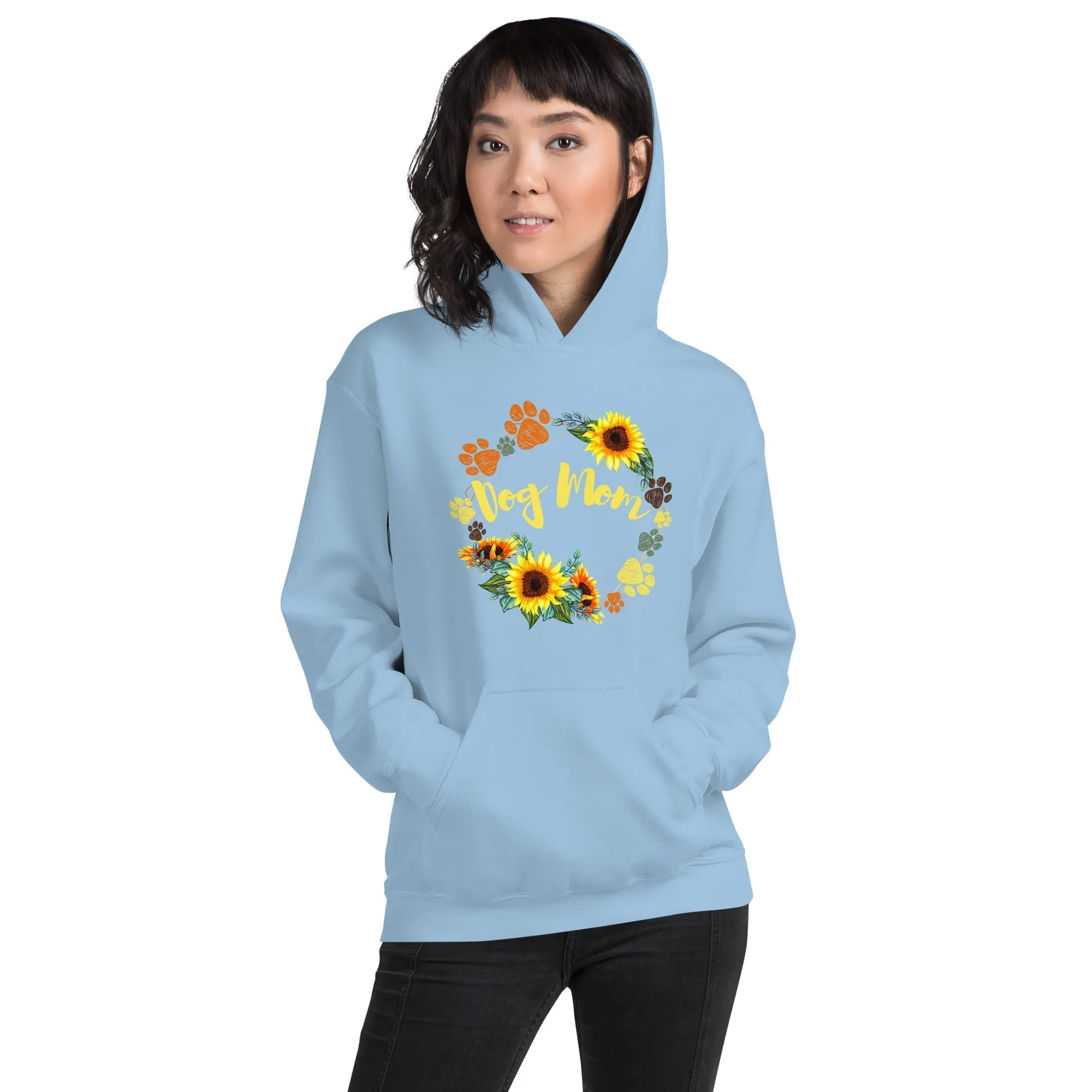 Dog Mom Sunflower Hoodie