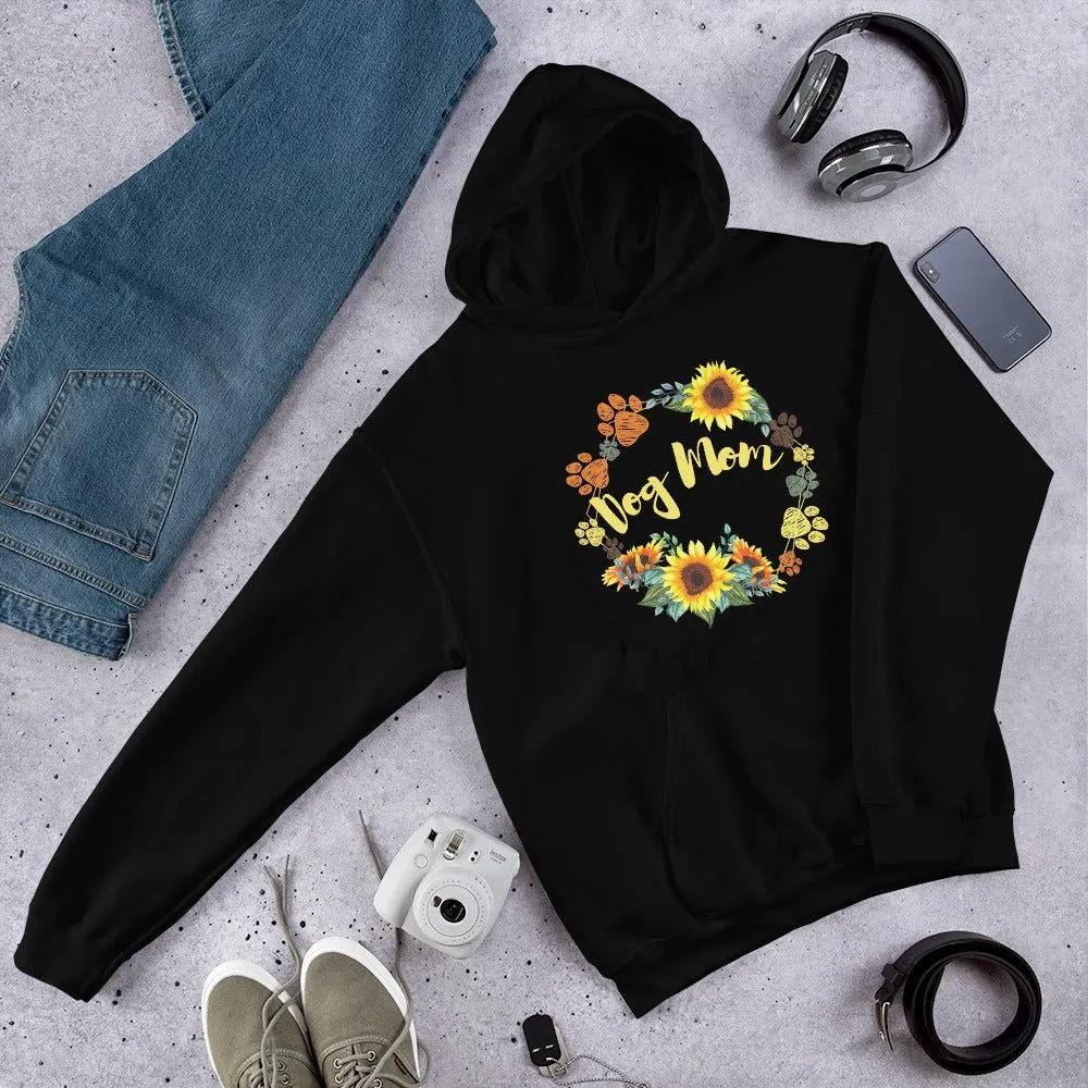 Dog Mom Sunflower Hoodie