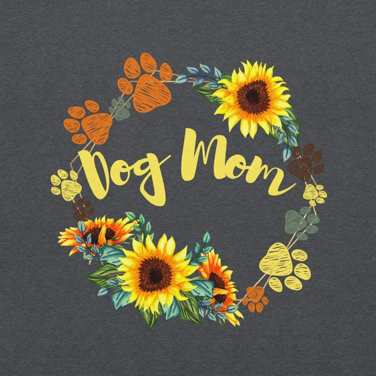 Dog Mom Sunflower Hoodie