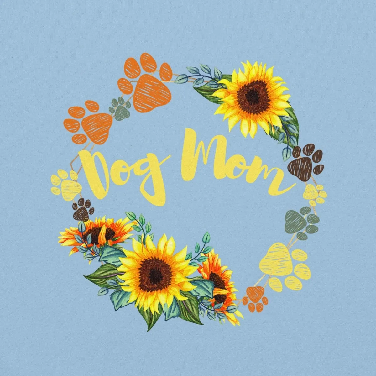 Dog Mom Sunflower Hoodie