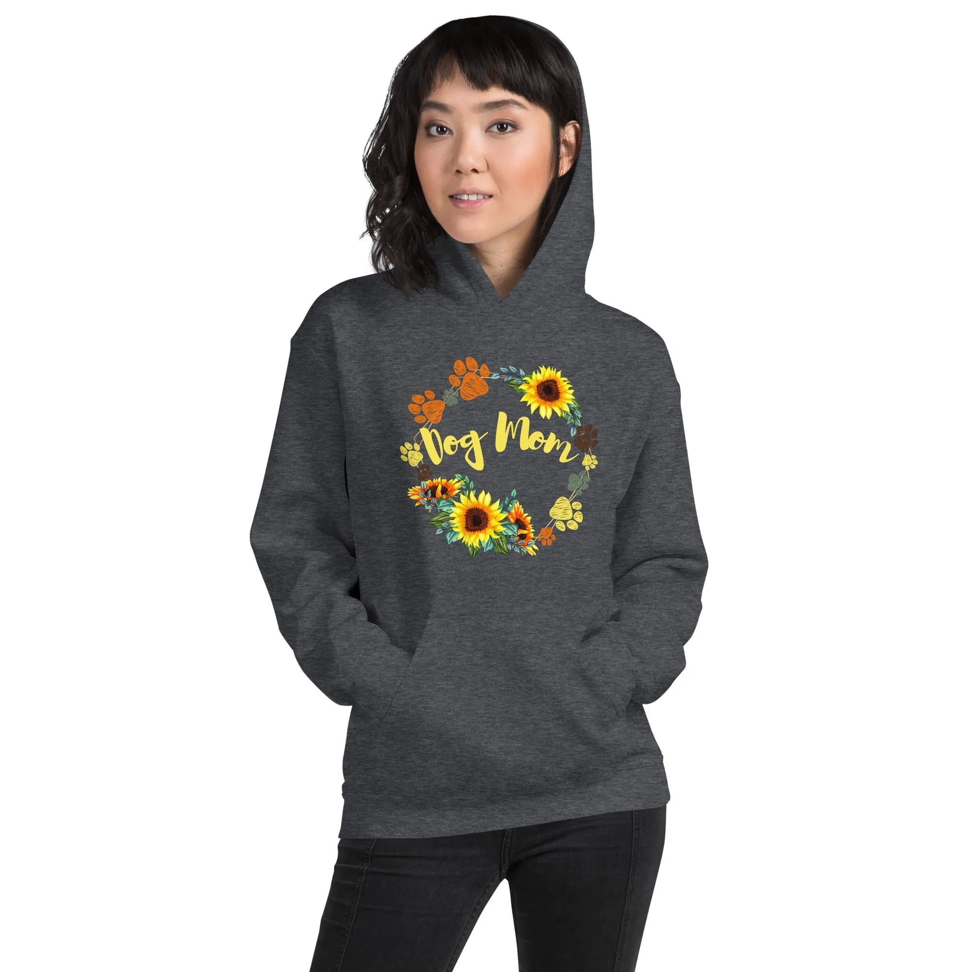 Dog Mom Sunflower Hoodie