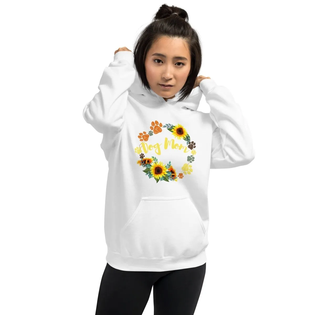 Dog Mom Sunflower Hoodie