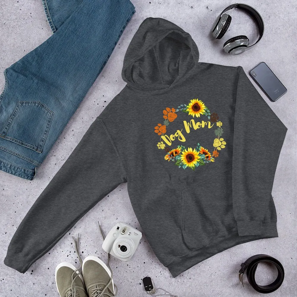 Dog Mom Sunflower Hoodie