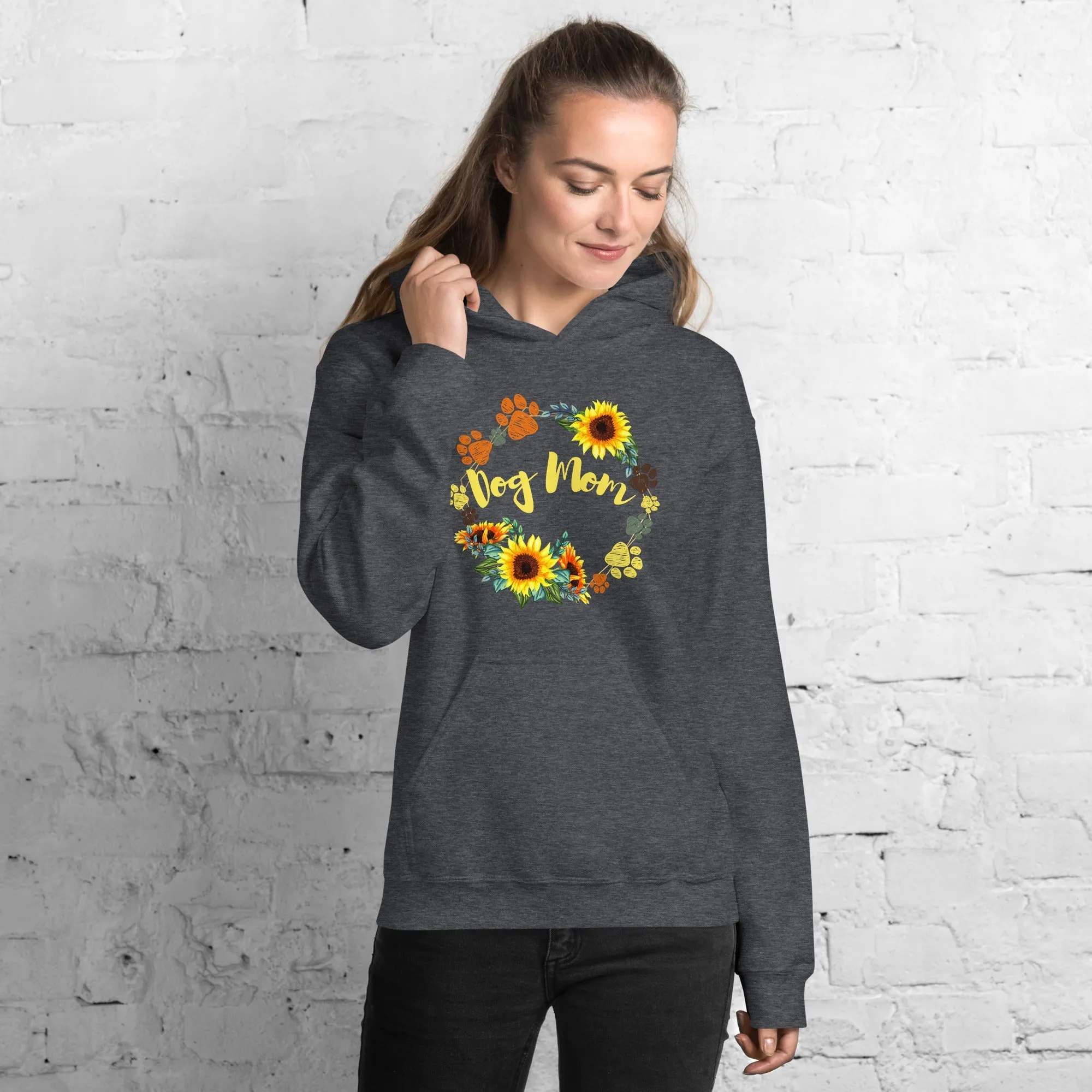 Dog Mom Sunflower Hoodie