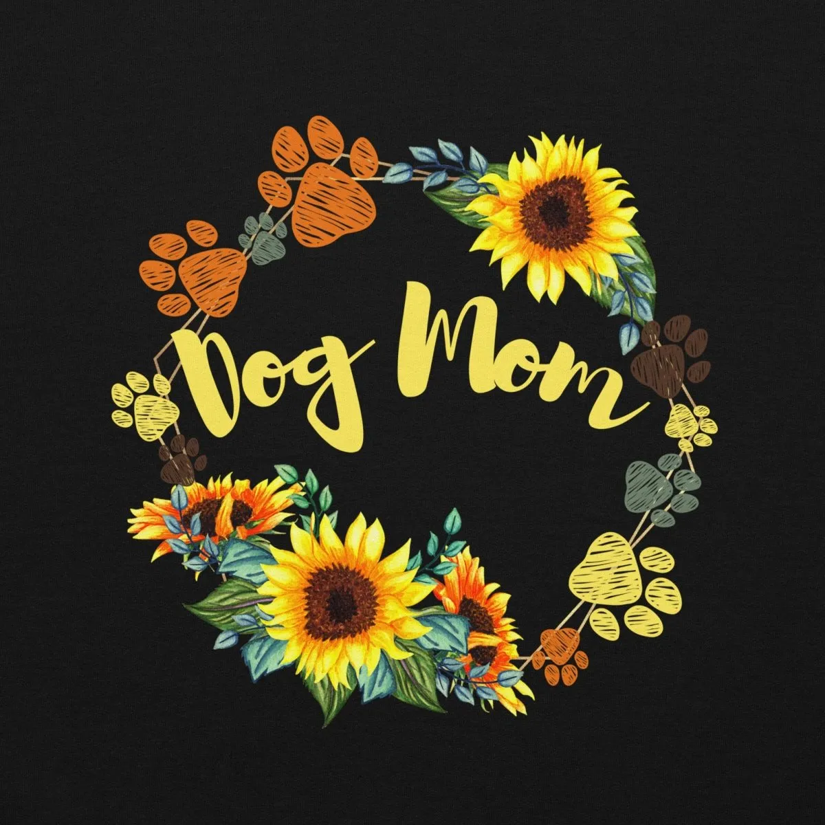 Dog Mom Sunflower Hoodie