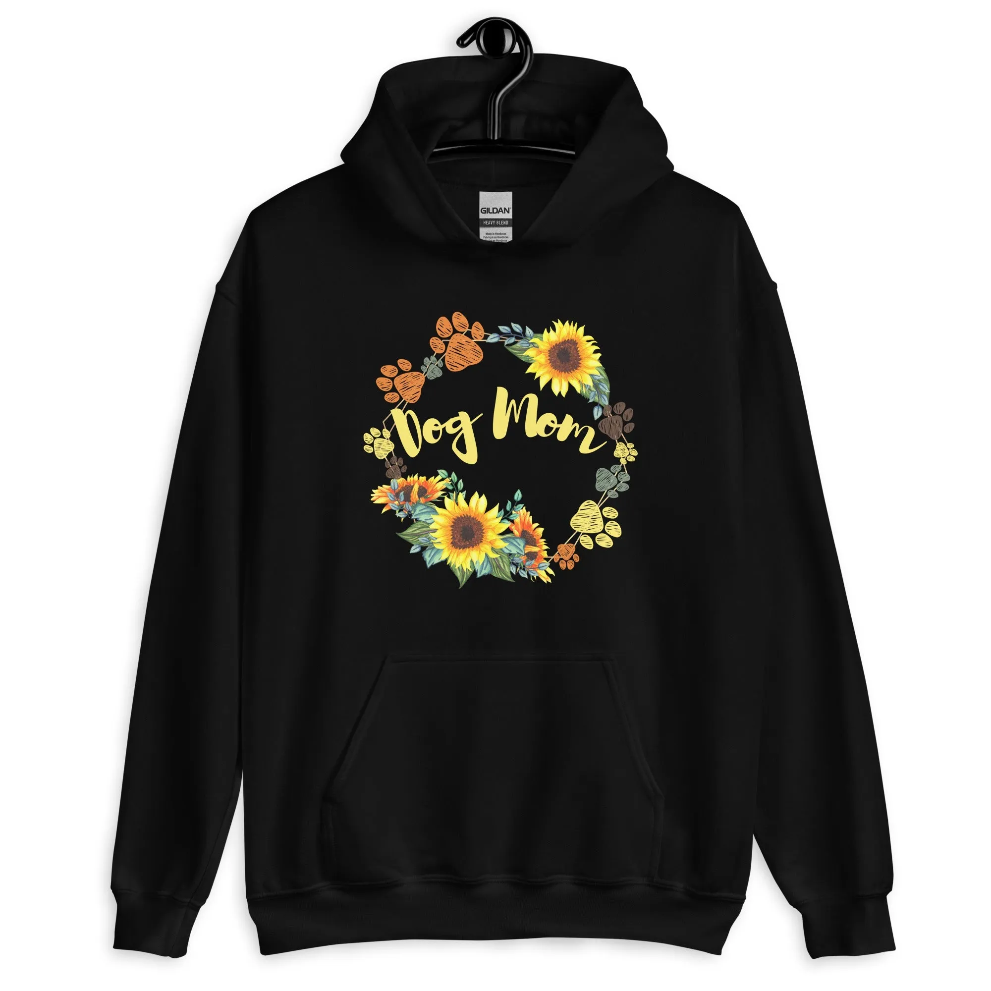 Dog Mom Sunflower Hoodie